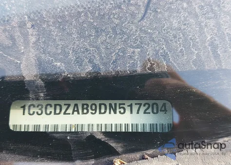 2013 Dodge Avenger Se from USA, damaged, VIN 1C3CDZAB9DN517204